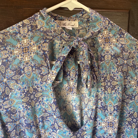 Floral/Aztec design dress - Picture 2 of 3